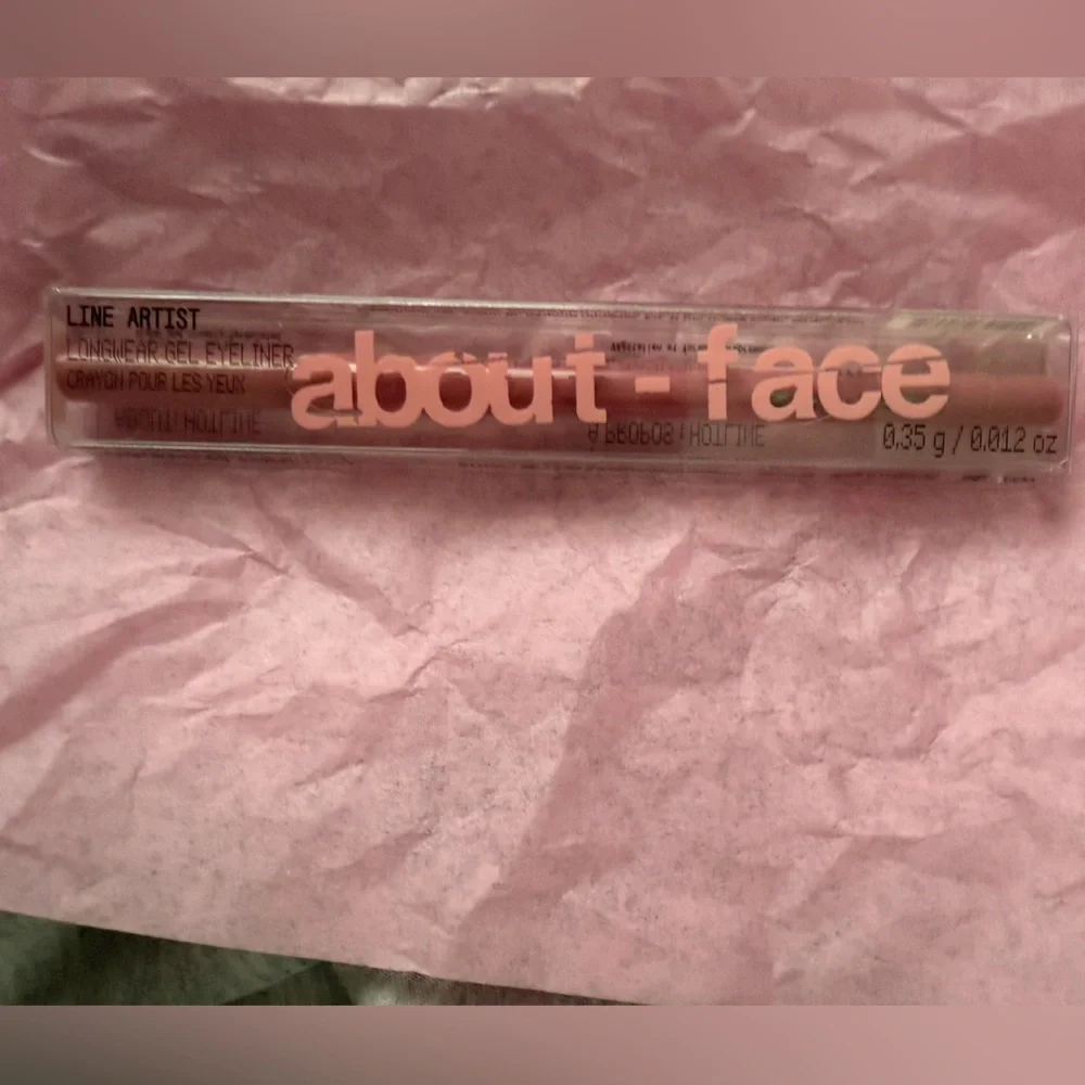 💙 4/$20 about-face Line Artist leave me breathless pink eyeliner
